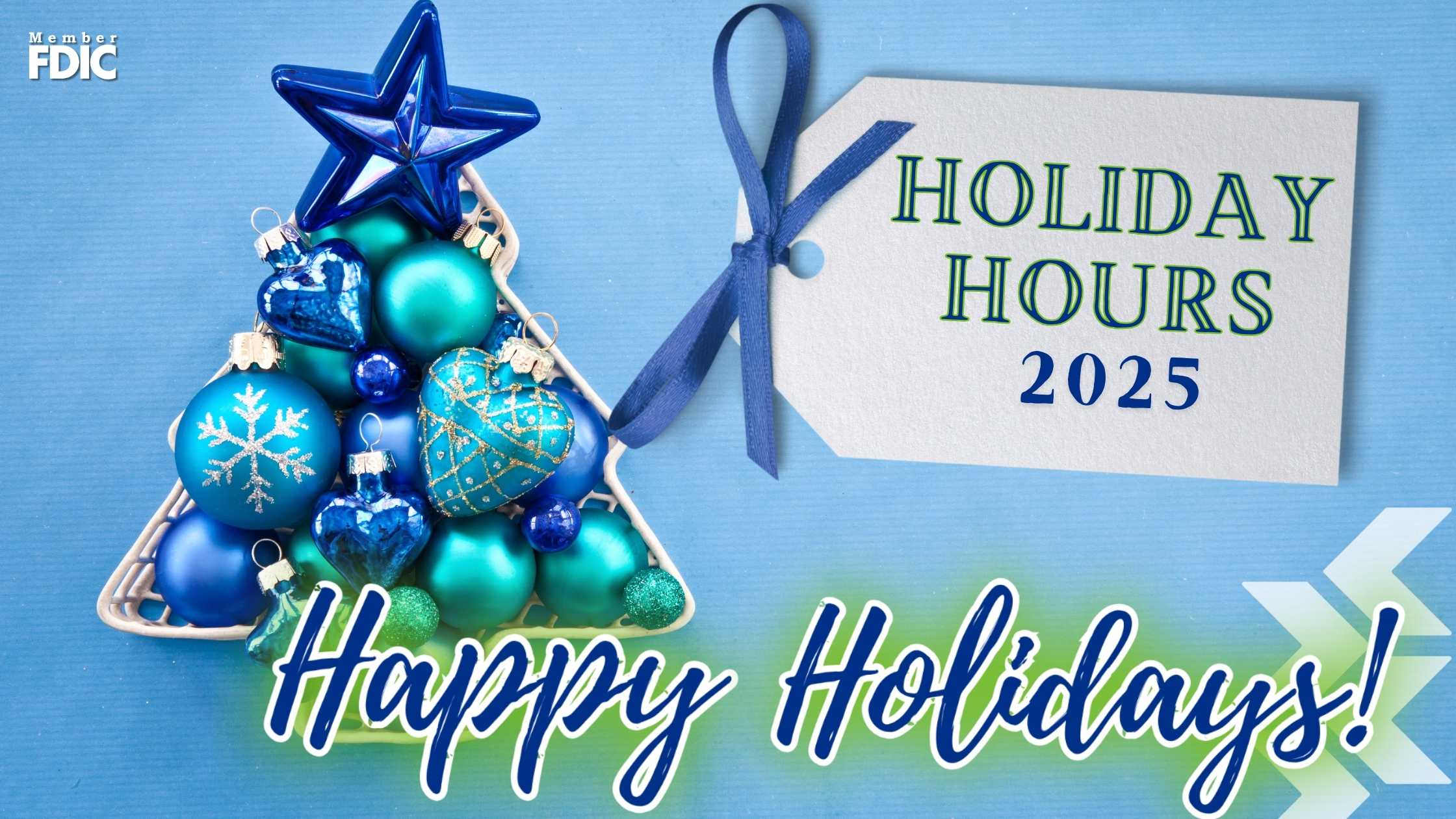 2025 Rivers Edge Bank Holiday Hours